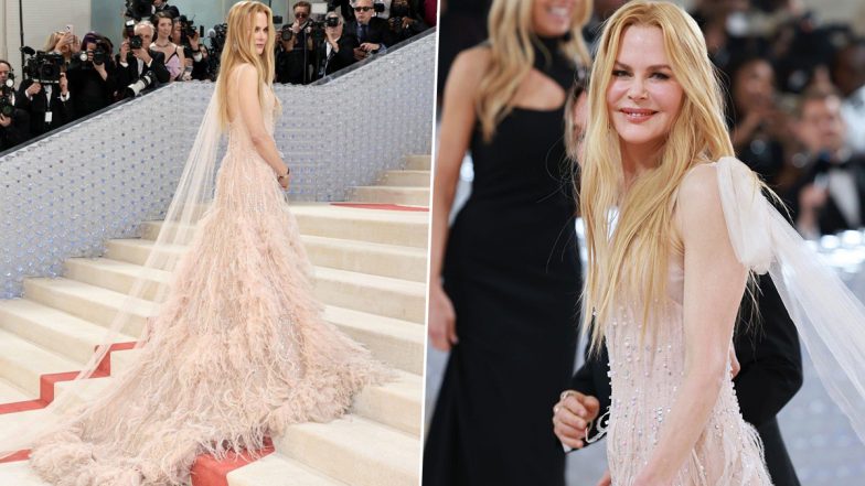 Met Gala 2023: Nicole Kidman Wears the Same Custom Dress From 2004 ...