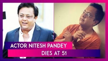 Nitesh Pandey Dies At 51: Actor Who Co-Starred With Shah Rukh Khan In Om Shanti Om Passes Away Due To Cardiac Arrest