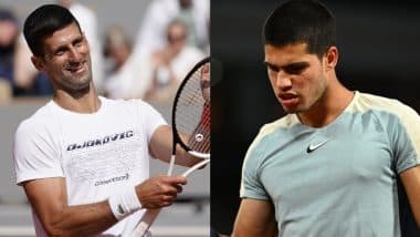 Carlos Alcaraz, Novak Djokovic on same half of French Open draw