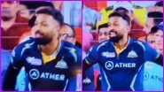 'Never Celebrate Too Early' Fans React to Hardik Pandya's Expressions&nbsp;Moments Before Ravindra Jadeja Smashed Six and Four Off Last Two Balls in CSK'S IPL 2023 Title Win, Video Goes Viral