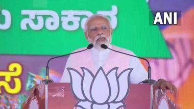 Karnataka Assembly Elections 2023: State Won’t Pardon Abusers, Raise ‘Jai Bajrang Bali’ Slogan and Vote for BJP, Says PM Narendra Modi in Ankola