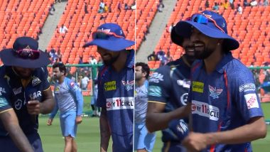 'Heads It Is' Hardik Pandya Corrects Murali Kartik After He Mistakenly Makes Him Win Toss Instead of Brother Krunal Pandya Ahead of GT vs LSG IPL 2023 Match (Watch Video)