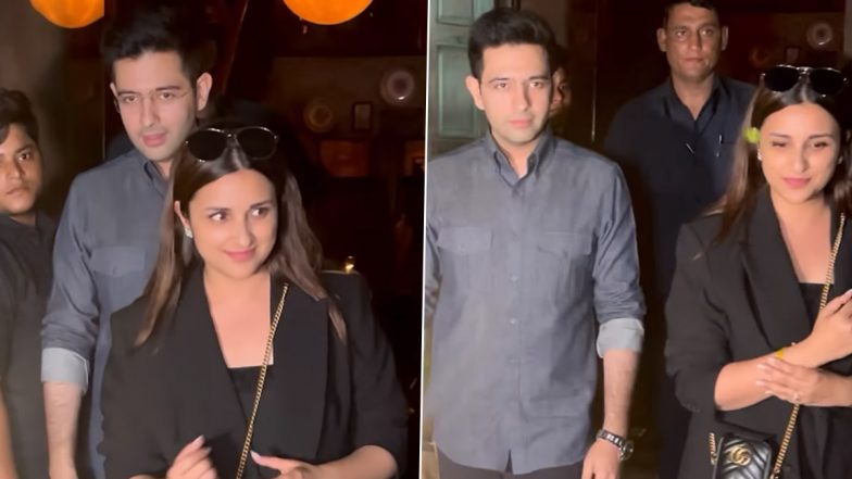 Parineeti Chopra and Raghav Chadha Step Out For Dinner Date Amid Engagement Rumours, Video Goes Viral – WATCH