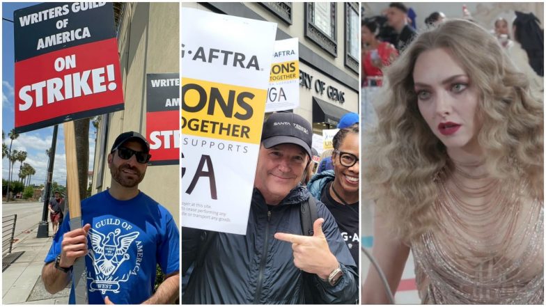 Hollywood Writers' Strike: From Brett Goldstein to Amanda Seyfried, All Celebs Who Have Shown Support for the WGA Protest