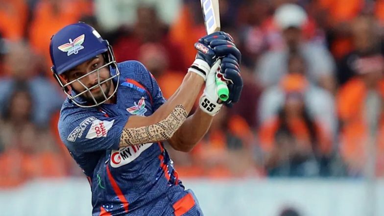 Prerak Mankad Scores His First Half-Century in IPL, Achieves Feat During SRH vs LSG Match