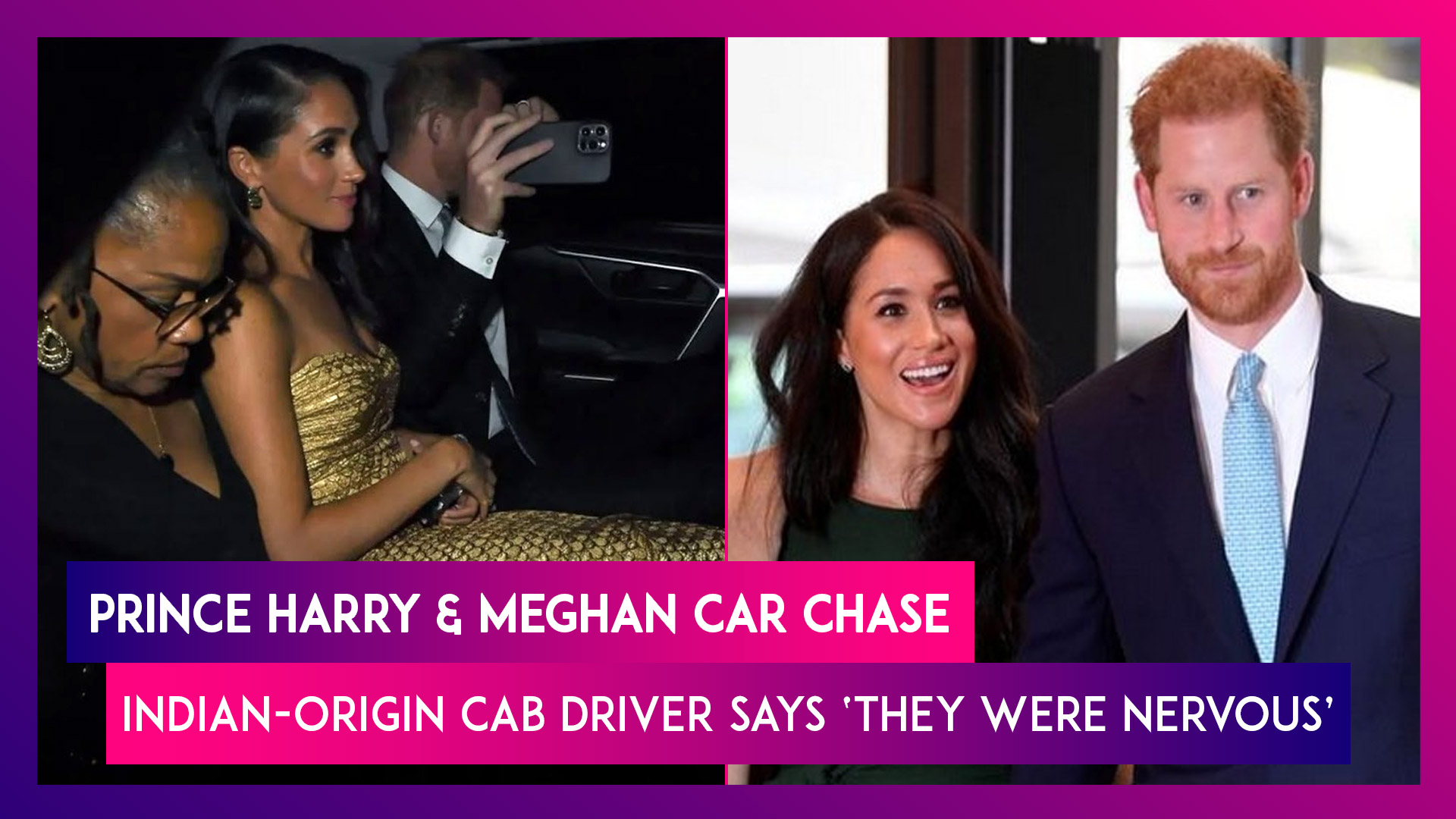 Indian-Origin Taxi Driver Sukhcharn Singh Who Picked Prince Harry & Meghan After Car Chase By Paps Says ‘They Were Nervous’