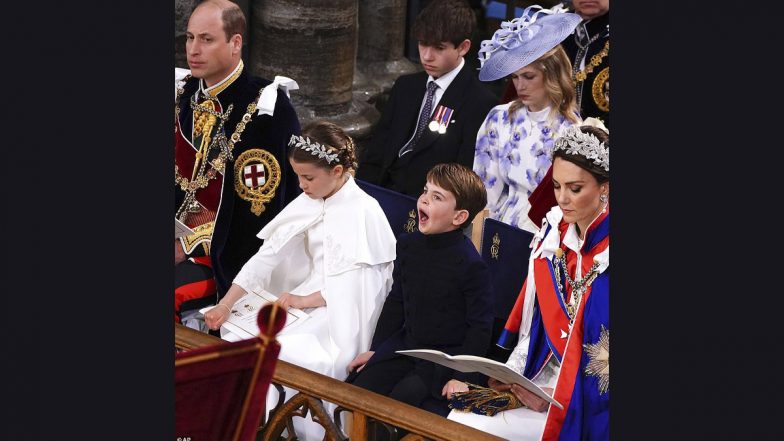 King Charles III Coronation: Video of Prince Louis Yawning Amid the ...