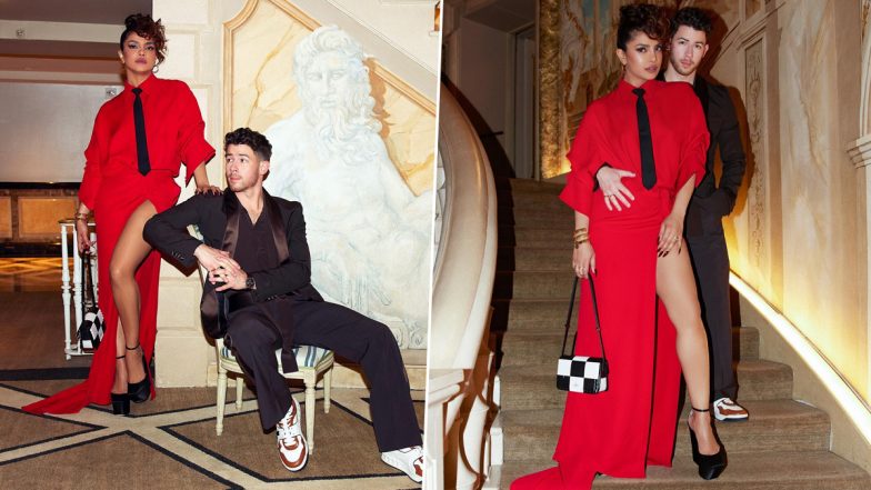 Priyanka Chopra and Nick Jonas Dish Out Couple Fashion Goals With Their ...