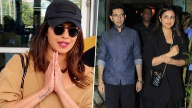 Priyanka Chopra Arrives in Delhi for Parineeti Chopra and Raghav Chadha's Engagement Ceremony (Watch Video)