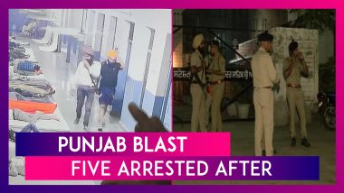 Punjab Blast: Five Arrested After Low-Intensity Explosion Near Golden Temple In Amritsar; Third Blast In A Week