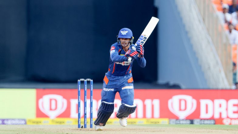 Quinton de Kock Smashes His First Fifty of IPL 2023 on Return to Lucknow Super Giants' Playing XI, Achieves Feat During GT vs LSG Match