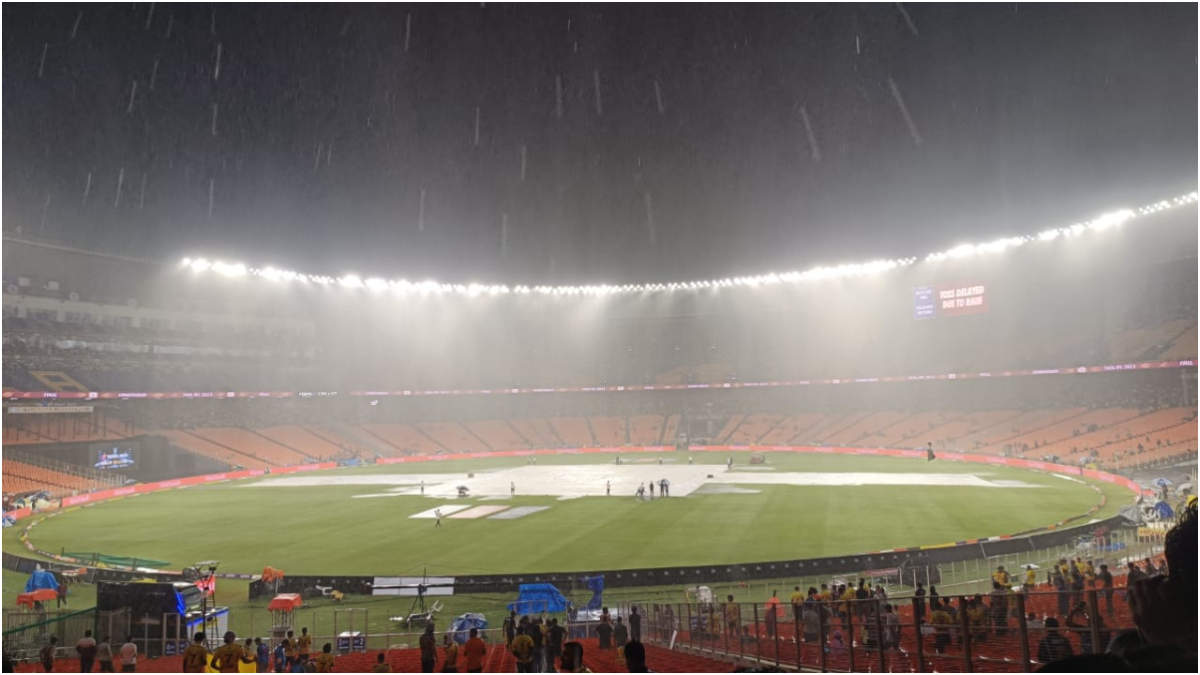 Narendra Modi Stadium Weather Yesterday - India 2023