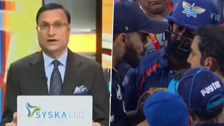 Gautam Gambhir Takes Indirect Dig at Rajat Sharma After News Anchor Claimed LSG Mentor is ‘Jealous’ of Virat Kohli
