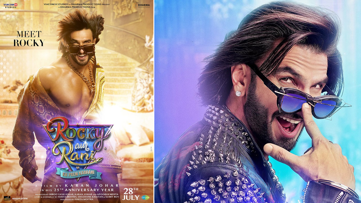 Ranveer Singh flexes his iconic 'Rocky Era Look' post release of 'Rocky Aur  Rani Kii Prem Kahaani