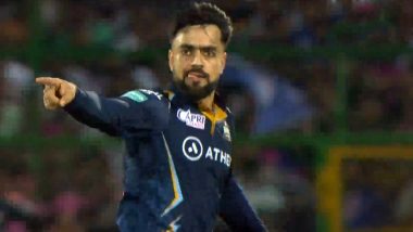 IPL 2023 Purple Cap Holder is Rashid Khan at The End of SRH vs LSG Match! Check Wickets Taken So Far by Gujarat Titans Bowler in Indian Premier League Season 16