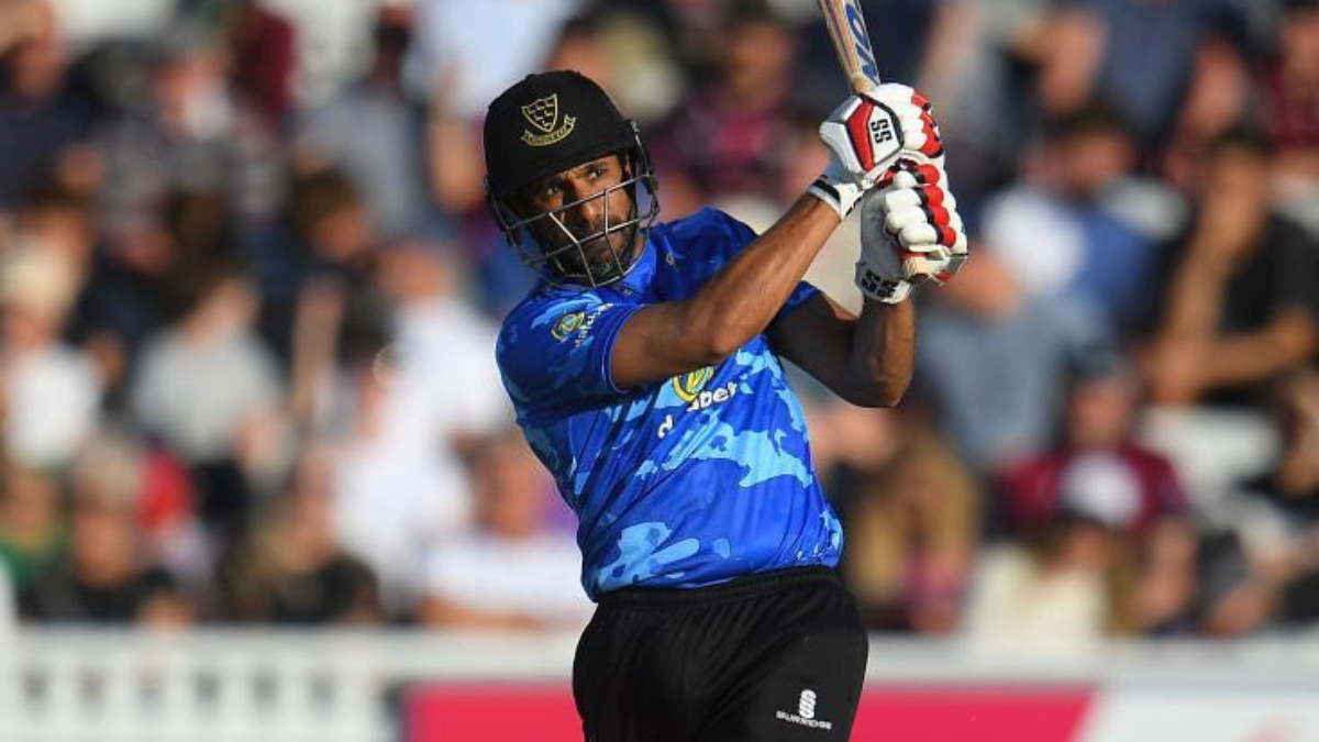38 Runs in One Over! Ravi Boparas Blistering 144 Helps Sussex Score Mammoth 324/7 Against Middlesex in T20 Blast Warm-Up Match (Watch Video) 🏏 LatestLY