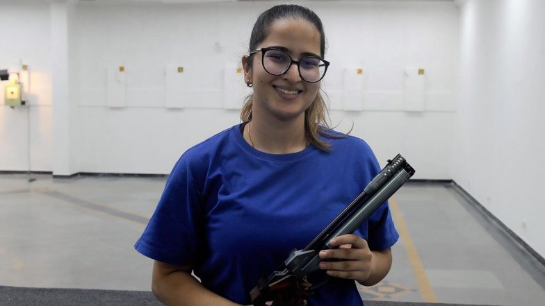 Shooting at Asian Games 2023 Live Streaming Online: Get Telecast Details for Women's 50m Rifle Three Positions, Women's 25m Pistol Team Rapid Fire, Skeet Men’s and Women’s Qualification Events in IST