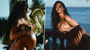 Rihanna Goes Topless! Singer Flaunts Baby Bump in Her Bold Maternity Photoshoot (View Sexy Pics)
