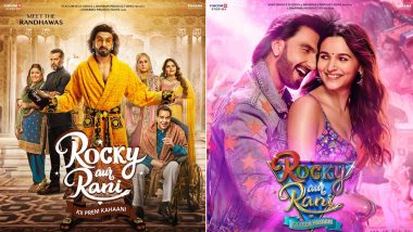 Rocky Aur Rani Kii Prem Kahaani: Ranveer Singh and Alia Bhatt Look Fab in First Look Posters From Karan Johar's Next (View Pics)