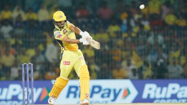 IPL 2023: Ruturaj Gaikwad Hits Half-Century As CSK Post 172/7 Against Gujarat Titans in Qualifier 1