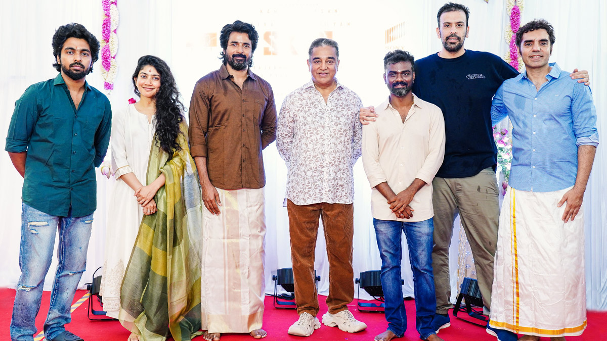 1200px x 675px - SK21: Sivakarthikeyan and Sai Pallavi Starrer Goes on Floors, Two-Month  Shooting Schedule Commences in Kashmir | ðŸŽ¥ LatestLY