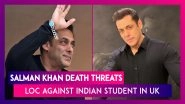 Salman Khan Death Threats: Mumbai Police Issues Lookout Notice Against Indian Student In UK Who Sent Threat Email To The Superstar In Goldy Brar&rsquo;s Name