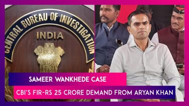 Sameer Wankhede Case: CBI’s FIR Against Officer Reveals Conspiracy To Extort Rs 25 Crore Bribe From Aryan Khan