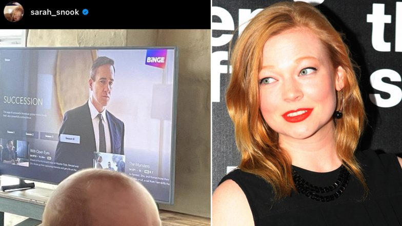 Sarah Snook Welcomes Her First Child, Succession Star Shows Glimpse of Her Baby in Appreciation Post for Her Show (View Pic)