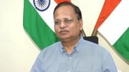 Satyendar Jain Bail Plea: Supreme Court to Hear on October 9 Ex-Delhi Minister's Bail Plea in Money-Laundering Case