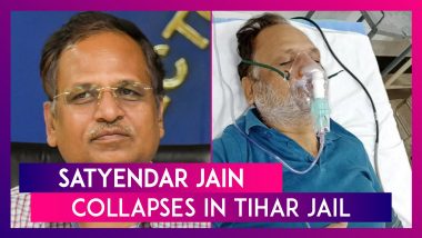 Satyendar Jain Collapses In Tihar Jail; AAP Leader Hospitalised After He Fell In Bathroom