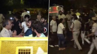 Scuffle Between Protesting Wrestlers and Delhi Police at Jantar Mantar, Video Emerges