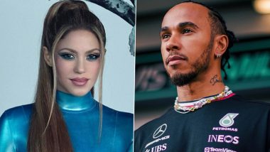 Shakira Spotted Dining With F1 Racer Lewis Hamilton in Miami (Watch Video)