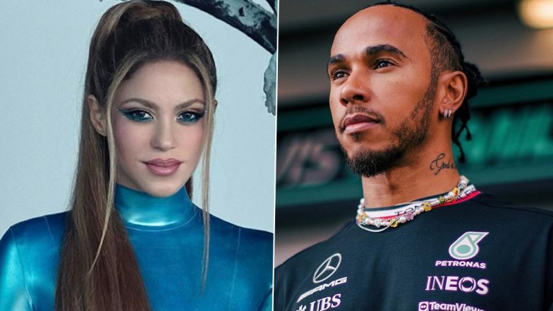 Shakira Spotted Dining With F1 Racer Lewis Hamilton in Miami (Watch ...