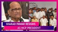 Sharad Pawar Resigns As NCP President; Party Leaders Breakdown, Demand Withdrawal Of Decision