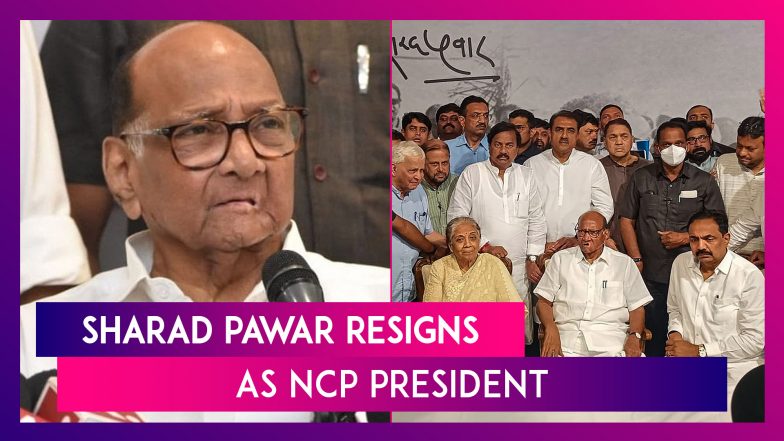 Sharad Pawar Resigns As NCP President; Party Leaders Breakdown, Demand Withdrawal Of Decision