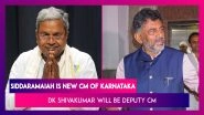 Siddaramaiah Is New Chief Minister Of Karnataka, DK Shivakumar Will Be His Deputy, Announces Congress