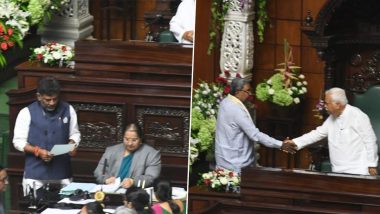 Karnataka CM Siddaramaiah and Deputy CM DK Shivakumar Take Oath As MLAs in Vidhana Soudha (See Pics)