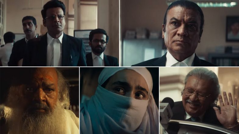 Sirf Ek Bandaa Kaafi Hai Trailer: Lawyer Manoj Bajpayee Fights Minor's Rape Case in This ZEE5 Movie (Watch Video)