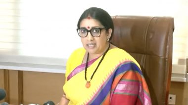 Smriti Irani Lashes Out at Congress, Says Sengol Was Kept in Dark Corner of Museum as 'Stick of Nehruji' by Gandhi Family (Watch Video)
