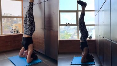 Soha Ali Khan Drops Video of Her Performing Her First-Ever Headstand and It’s Giving Major Fitness Goals