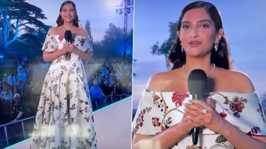 Sonam Kapoor Delivers a Spoken Word Piece About Commonwealth at King Charles III Coronation Concert (Watch Video)