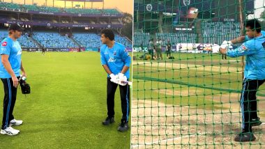 'Turning the Clock Back' DC Director of Cricket Sourav Ganguly Refreshens Memories With His Trademark Shots in the Practice Session Ahead of IPL 2023 Clash Against RCB (Watch Video)