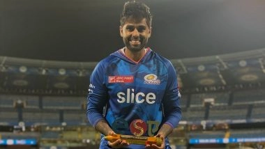 Suryakumar Yadav Wins Man of the Match Award in MI vs RCB IPL 2023 Match