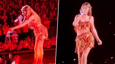 Taylor Swift Schools Security Guard As She Defends a Fan During Her Eras Tour in Philadelphia (Watch Viral Video)