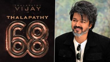 Thalapathy 68 Announced! Vijay and Venkat Prabhu Team Up for a Movie (Watch Video)