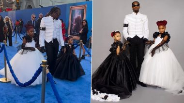 The Little Mermaid: Offset Walks in Style With His ‘Princesses’ on the Blue Carpet at the Film’s Premiere in Los Angeles (View Pics & Video)