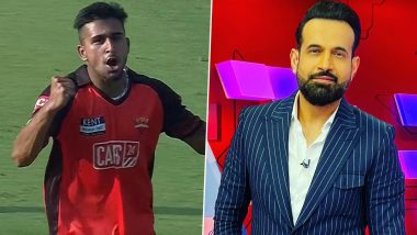 IPL 2023: Umran Malik Not Handled Well by Sunrisers Hyderabad, Says Former Cricketer Irfan Pathan