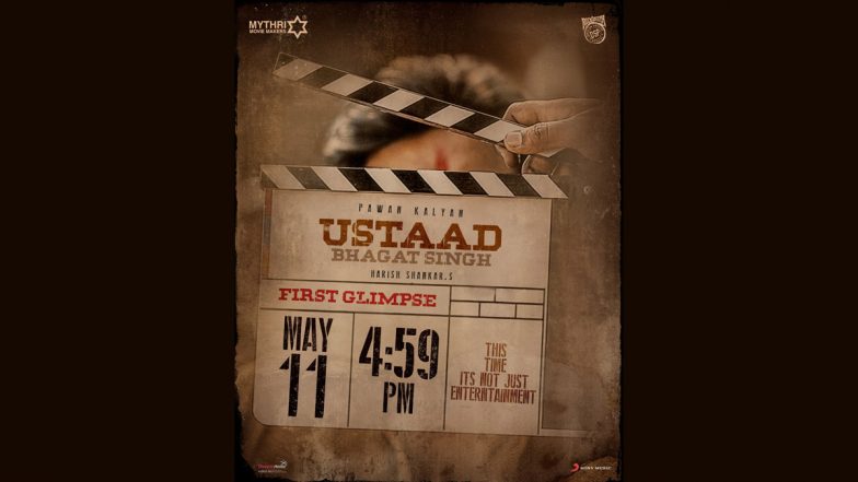 Ustaad Bhagat Singh: First Glimpse From Pawan Kalyan Starrer To Be Out on May 11!