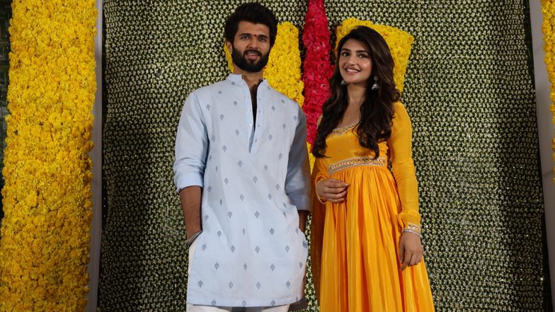 VD12 Puja Ceremony: Vijay Deverakonda–Sreeleela in Gowtam Tinnanuri’s Film, Shooting to Begin from June (View Pics)