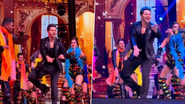 IIFA 2023: Varun Dhawan Shows Off His Electrifying Dance Moves at the Awards Show (Watch Video)